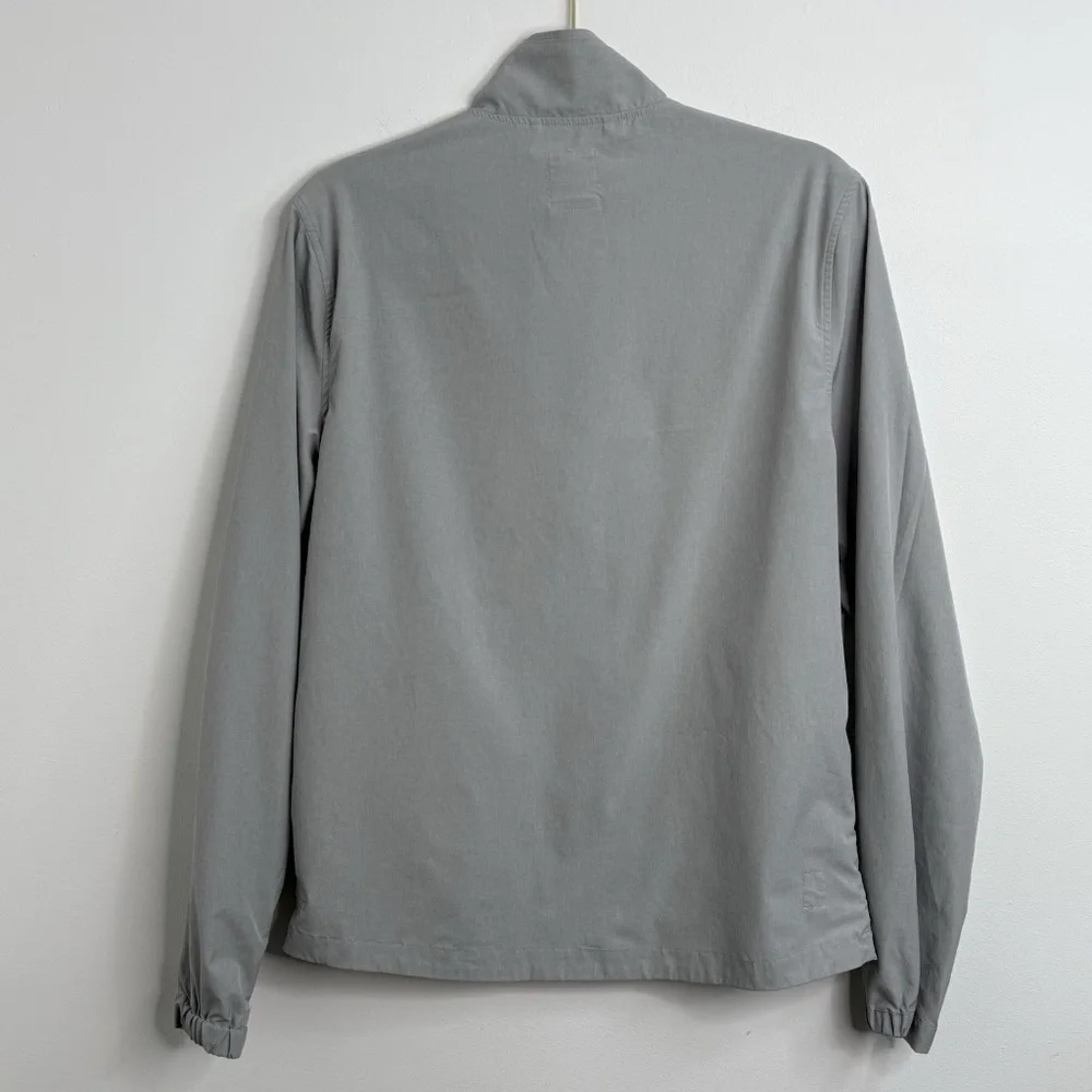 Vuori Venture Track Jacket Mens M Light Gray Full Zip Lightweight Outdoor Gym - Picture 2 of 11